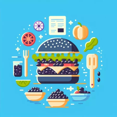 Resep Burger Kacang Hitam yang Lezat dan Bergizi