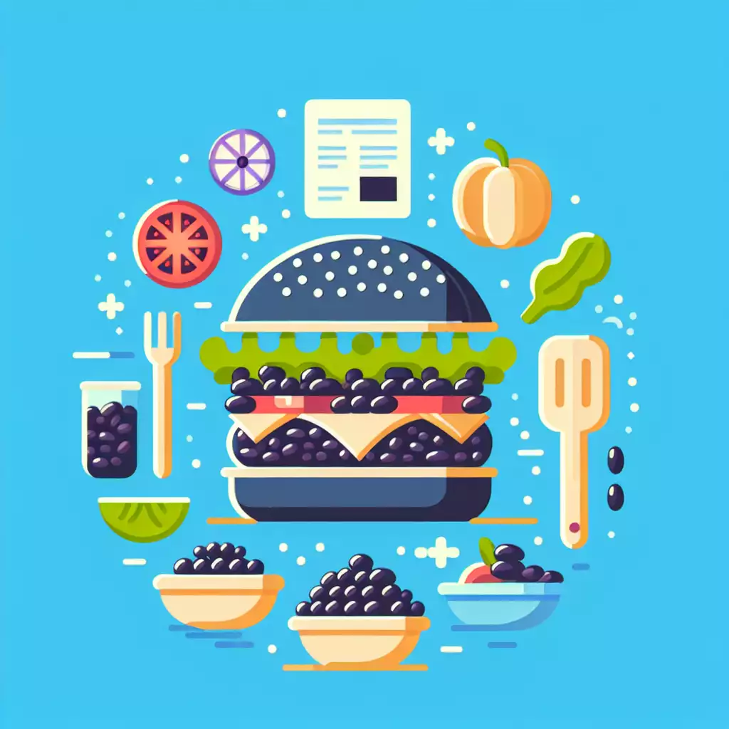 Resep Burger Kacang Hitam yang Lezat dan Bergizi