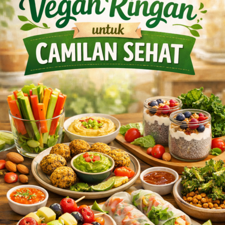 Resep Vegan Ringan untuk Camilan Sehat